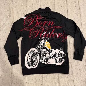 Jeezy eight 732 zip up born riders jacket